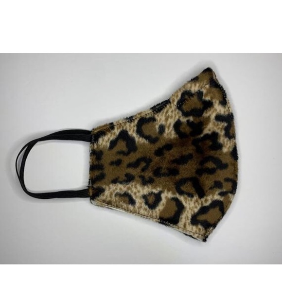 Leopard Face Mask | Nose Wire - Picture 2 of 4